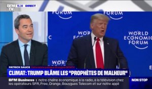 Sommet de Davos: un discours de campagne pour Donald Trump ?