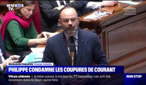 Édouard Philippe condamne les coupures d'électricité: "Tout cela c'est méconnaître la démocratie, la loi et tout cela doit être sanctionné"