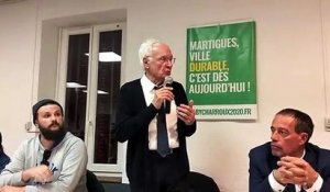 Municipales 2020: Réunion de campagne à Martigues pour soutenir Gaby Charroux