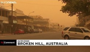 Australie : Broken Hill engloutie par une tempête de sable