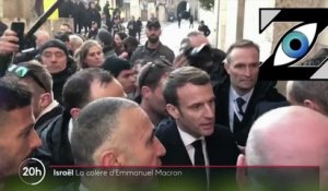 [Zap Télé] Grosse colère d'Emmanuel Macron à Jérusalem ! (23/01/20)