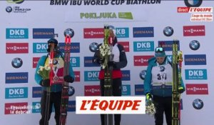 Boe remporte l'individuel de Pokljuka devant Fourcade et Claude - Biathlon - CM