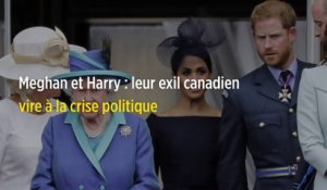 Meghan et Harry : leur exil canadien vire à la crise politique