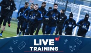 Replay : Les 15 premières minutes d'entraînement avant Lille OSC - Paris Saint-Germain
