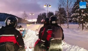 Laponie : balade en motoneige et pêche sous la glace