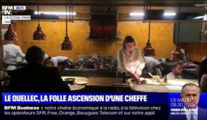 Quatre mois après l'ouverture de son restaurant, Stéphanie Le Quellec  réalise l'exploit de décrocher deux étoiles au guide Michelin