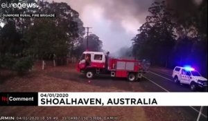 Une vidéo poignante montre la vitesse de propagation d'un feu de brousse
