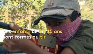 Mexique : des enfants armés pour faire face aux narcotrafiquants