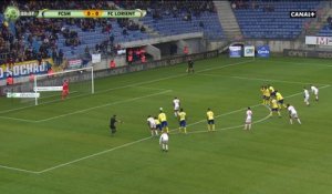 Ouverture du score de Wissa sur penalty pour Lorient