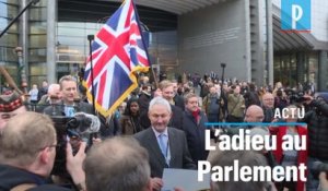 Brexit : Des députés britanniques quittent le Parlement européen pour la dernière fois
