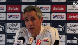 Paulo Sousa : "L'Olympique de Marseille sera le favori dimanche"