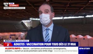 Jean Castex sur l'élargissement de la vaccination: "Nous devons toujours avoir pour priorité les personnes les plus vulnérables"