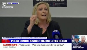 Marine Le Pen: "C'est toute la chaîne pénale qui est malade"