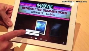 iPad 3 : iMovie