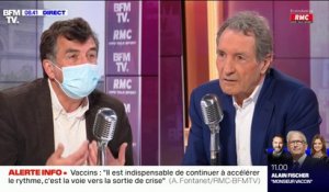 Arnaud Fontanet: "Si on arrivait à descendre au 15 juin en dessous de 5000 cas par jour et de 200 admissions à l'hôpital par jour (...) on passerait un été beaucoup plus tranquille."