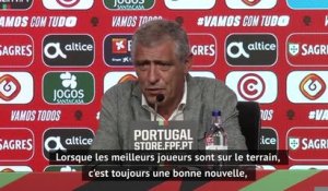 Portugal - Santos : "Le retour de Benzema ? C'est une bonne nouvelle pour le football"