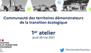 Atelier 1 | Communauté des territoires démonstrateurs de la transition écologique (CGDD)