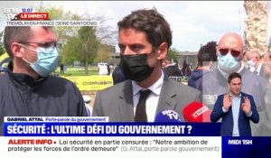 Gabriel Attal sur la polémique du RN autour de l'hymne des Bleus: "Déjà à l'Euro 96, Jean-Marie Le Pen avait tenu des propos scandaleux sur les Bleus"