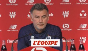 Galtier sur la suspension de Fonte : «Je me plie à la décision du CNOSF» - Foot - L1 - Lille