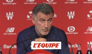 Galtier : «Mes joueurs ont fait une grande saison» - Foot - L1 - Lille