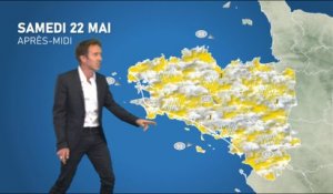 Bulletin météo pour le samedi 22 mai 2021