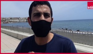 Yassine, livreur à Ceuta a réussi à sauver un jeune candidat à l'exil marocain qui tentait de se suicider