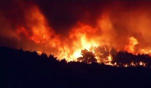 Feux de forêts : des milliers d'hectares brûlés en Grèce et en Espagne