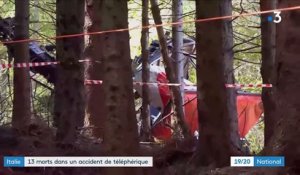 Italie : 13 morts dans un dramatique accident de téléphérique