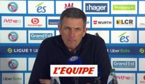 Laurey : « L'objectif est atteint » - Foot - L1 - Strasbourg
