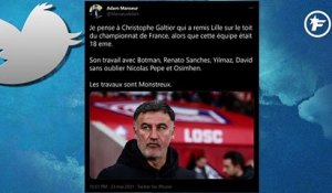 Twitter se régale du sacre de Lille en Ligue 1