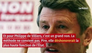 Macron, « pitre de la République » - l’attaque cinglante de Philippe de Villiers