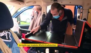 Avec des malles de voyage, une entreprise de l’Allier transforme les voitures en camping-cars