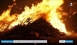 Tempête Ciara : un tiers de la France balayé par les fortes rafales
