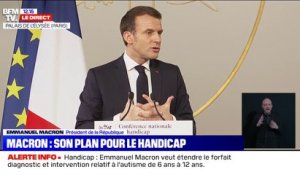 Emmanuel Macron: "Nous ne sommes pas au rendez-vous de l'inclusivité"