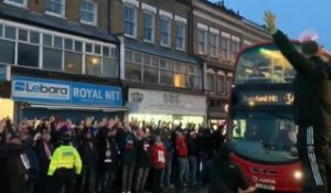 Ligue des Champions - Les supporters de Leipzig envahissent les rues de Londres