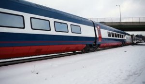 Découvrez des images exclusives du premier TGV américain, construit par Alstom