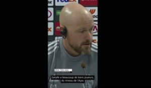 ten Hag : "Getafe a des joueurs du niveau de l'Ajax"