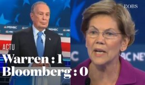 Elizabeth Warren se paye Michael Bloomberg pendant le débat démocrate