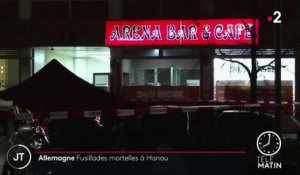 Allemagne : deux fusillades visant des bars à chicha font 9 morts à Hanau