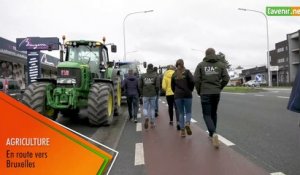 L'Avenir - Les agriculteurs namurois en route vers Bruxelles