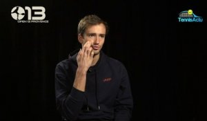 ATP - Marseille 2020 - Daniil Medvedev :  "C'est pas facile de jouer Gilles Simon"