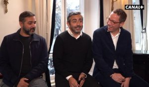 Olivier Nakache, Eric Toledano et Reda Kateb - Déjeuner des nommés - César 2020