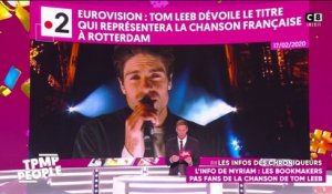 Les bookmakers pas convaincus par la chanson de Tom Leeb qui représentera la France à l'Eurovision