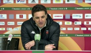 La réaction de Christophe Pelissier après Rodez - FC Lorient (0-1) 19-20