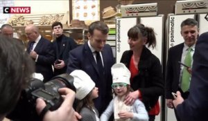 Salon de l'agriculture : Emmanuel Macron au contact de la population