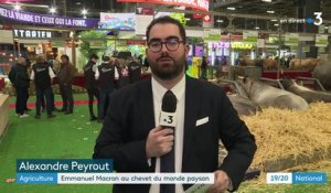 Salon de l'agriculture : Emmanuel Macron continue d'écouter le monde paysan