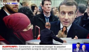 La photo d'une femme au visage voilé aux côtés de Macron est "une manipulation" pour Blanquer