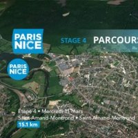 Parcours /Route - Étape 4/Stage 4 : Paris - Nice 2020