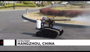 En Chine, un robot pour lutter contre le coronavirus