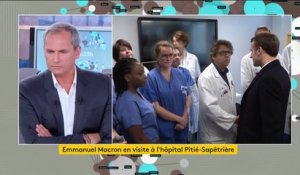 "On est vraiment au bout" : le cri d'alarme d'un médecin de la Pitié Salpêtrière face à Emmanuel Macron